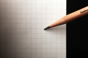 Graph paper and pencil