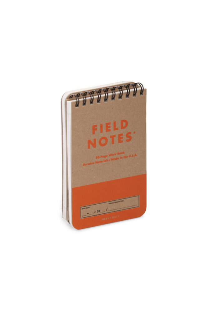 Two field notes heavy duty notebook