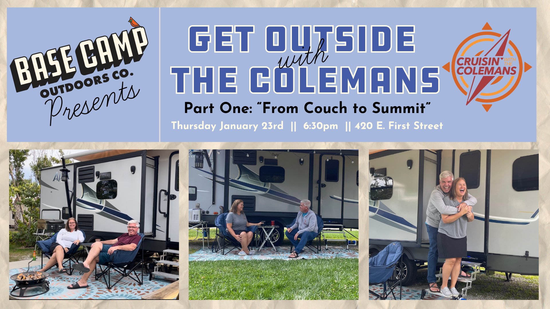 Get Outside with the Colemans : Part 1 “From Couch to Summit”