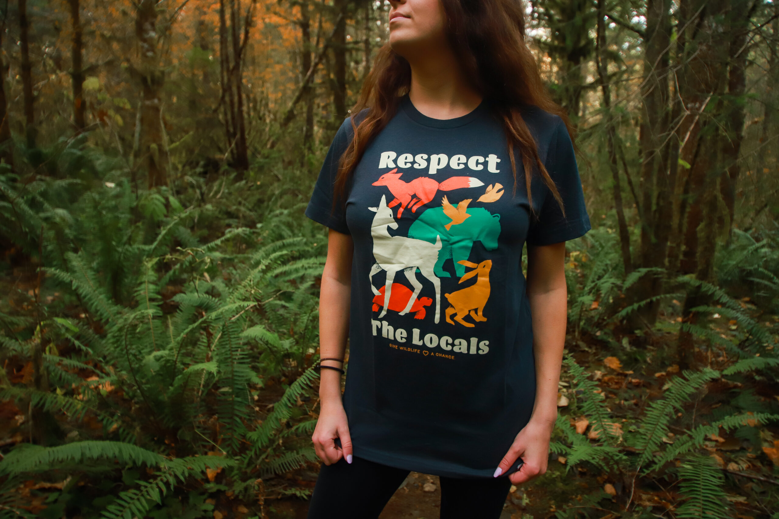 Respect the Locals Tee Base Camp Outdoors Co