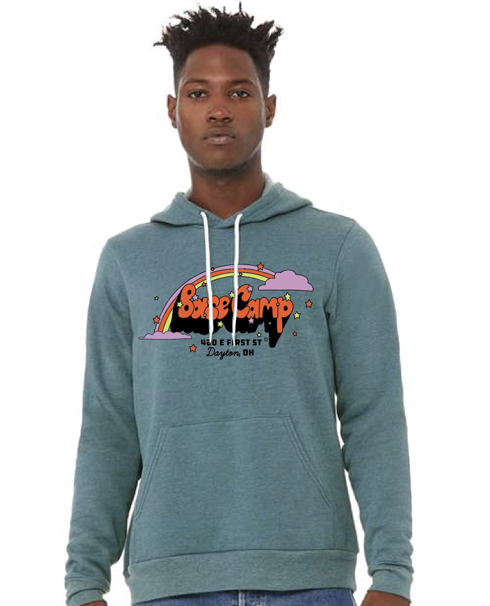 Psychedelic Men's Zip Up Hoodie